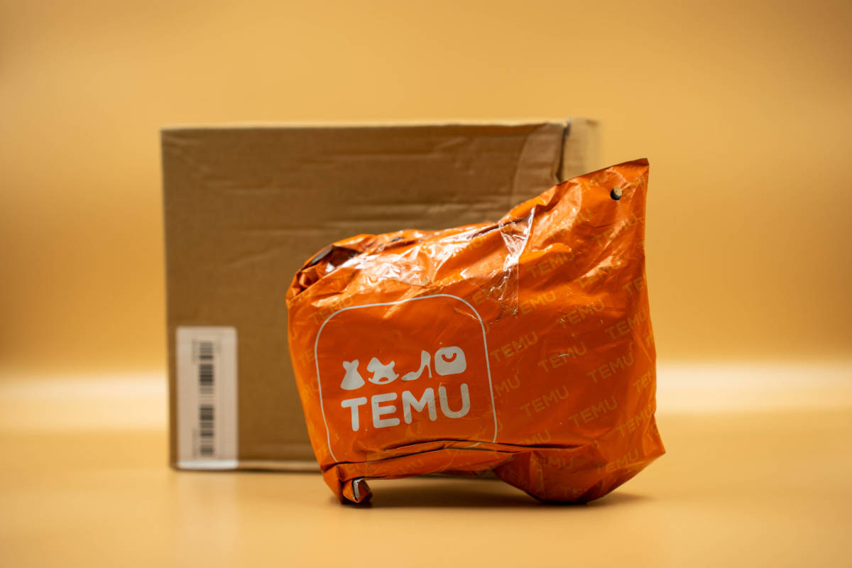 Temu track order package